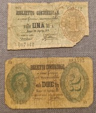 Lotto banconote italiane usato  Roma