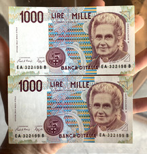 1000 lire 1990 usato  Roma