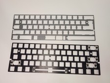 Teclado mecânico placa de posicionamento de alumínio com facadas para GH60 GK61 comprar usado  Enviando para Brazil