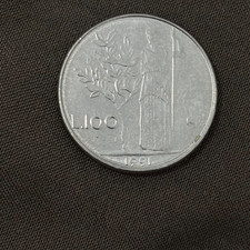 100 lire 1991 usato  Orosei