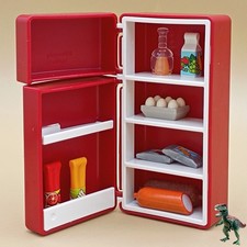 Geladeira Playmobil vermelha - armário de cozinha - geladeira - comida - moderna..., usado comprar usado  Enviando para Brazil