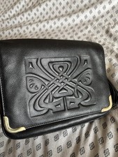 Biba black leather for sale  GLASGOW