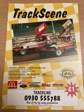 Stock car programme for sale  BURTON-ON-TRENT