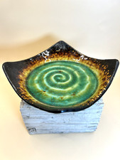 Handcrafted green spiral for sale  Tucson