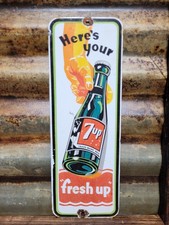 Vintage 7up porcelain for sale  Shavertown