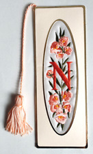 Embroidered bookmark ekard for sale  LONDON