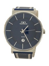 Usado, TECHNOS T6642 relógio analógico de quartzo azul marinho aço inoxidável clássico excelente estado comprar usado  Enviando para Brazil