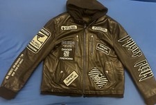 Lederjacke herren strass gebraucht kaufen  Berlin