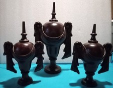 Set wooden finials for sale  Clarkston