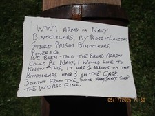 Ross londonoriginal ww1 for sale  GLASGOW