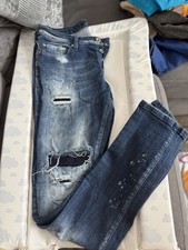 Men blue denim for sale  PORTSMOUTH