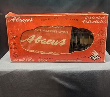 Vintage abacus instruction for sale  Vancouver
