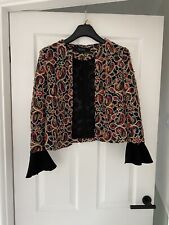 Zara black paisley for sale  CHEADLE