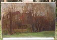 Otto Kaule (1870 Thiendorf - 1948 Bardowiek) Oil On Canvas Painting, Hannover?, używany na sprzedaż  PL
