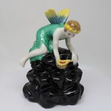piknik kwiaty Figurka wróżka Styl Art Deco Styl Art Nouveau porcelana na sprzedaż  Wysyłka do Poland