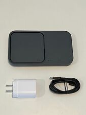 Carregador sem fio super rápido Samsung 15W Duo Pad com adaptador 25W - Preto USADO comprar usado Carregador sem fio super rápido Samsung 15W Duo Pad com adaptador 25W - Preto USADO comprar usado  Enviando para Brazil