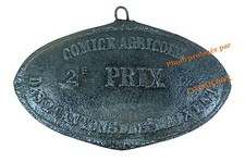 Plaque fonte comice d'occasion Plaque fonte comice d'occasion  Chauvigny