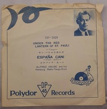 Alfred Hause - Under the Red Lantern of St. Pauli 7" Japan 1963 Polydor DP-1029 comprar usado  Enviando para Brazil