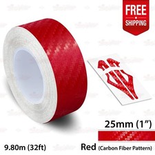 Carbon fiber red for sale  Walnut