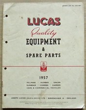 Lucas rootes car for sale  LEICESTER