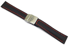 Uhremarmband 24mm kalbsleder gebraucht kaufen  Albstadt