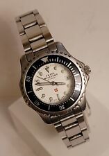 Relógio feminino vintage suíço militar por Chrono Date 50M quartzo comprar usado  Enviando para Brazil