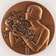 Médaille art déco d'occasion  Bihorel