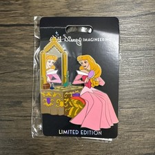 Vestido rosa Disney WDI Vanity Sleeping Beauty Aurora Briar Rose MOG LE 300 pinos A4, usado comprar usado  Enviando para Brazil