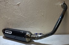 Silenciador sistema de exaustão MMG para scooters GY6 50cc 4 tempos (acabamento em fibra de carbono) comprar usado  Enviando para Brazil