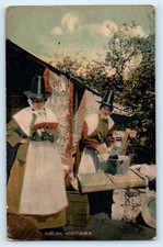 Postcard welsh lady for sale  LLANFAIRFECHAN