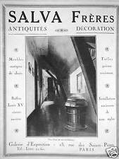 Advertisement salva freres d'occasion  Expédié en Belgium