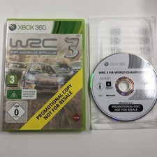 world rally FIA WRC 3 championship XBOX 360  promo copy disc not for resale comprar usado  Enviando para Brazil
