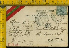 Cartolina militare fanteria usato  Italia