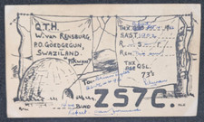 Qsl swaziland rare for sale  KINGSWINFORD