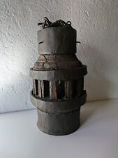 Echte wagenradnabe dunkelbraun gebraucht kaufen  Taufkirchen