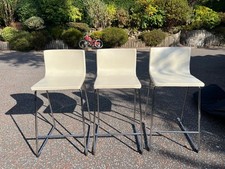 3 chrome bar stools for sale 3 chrome bar stools for sale WIRRAL