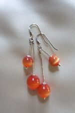 Orecchini corniola arancio usato Orecchini corniola arancio usato  San Prospero