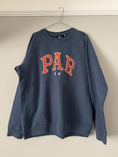 Parra sweatshirt blue for sale  CHELMSFORD