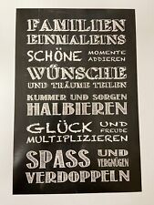 Kunstdruck tafelbild print gebraucht kaufen  Garching a.d.Alz