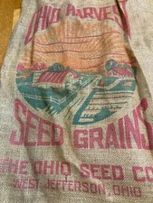 Ohio harvest burlap for sale  California