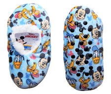 Chinelos MICKEY MOUSE Fuzzy Babba tamanhos 2T-3T (sapato 5-7) ou 3T-4T (sapato 8-10) comprar usado  Enviando para Brazil