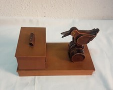Vintage holz zigarettenspender gebraucht kaufen  Neuensalz
