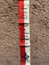 Feuerwehr fahnenband feuerwehr gebraucht kaufen  Augsburg