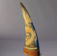 Vtg buffalo horn for sale  STRABANE