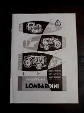 Lombardini trattori gomma usato  Brescia