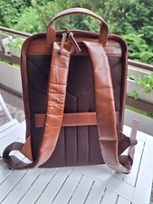 Schöner lederrucksack braun gebraucht kaufen  Düsseldorf