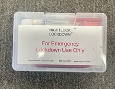 Barricada de puerta de emergencia con bloqueo Nightlock segunda mano  Embacar hacia Mexico