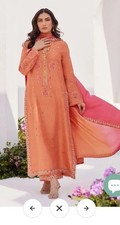 Coral raw silk for sale  LONDON