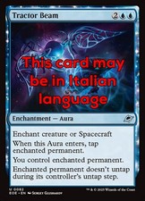 MTG TRACTOR BEAM FOIL EXC - RAGGIO TRAENTE 82 - EOE - MAGIC comprar usado  Enviando para Brazil