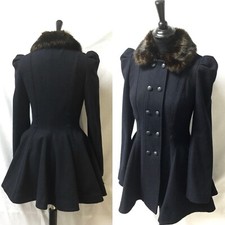 Topshop blue wool for sale  NEWCASTLE